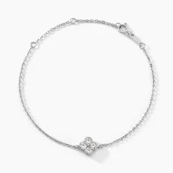 Bracelet Mailys Argent Blanc Oxyde De Zirconium