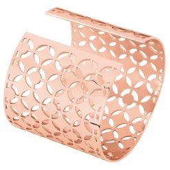 Bracelet Manchette Yelda Acier Rose