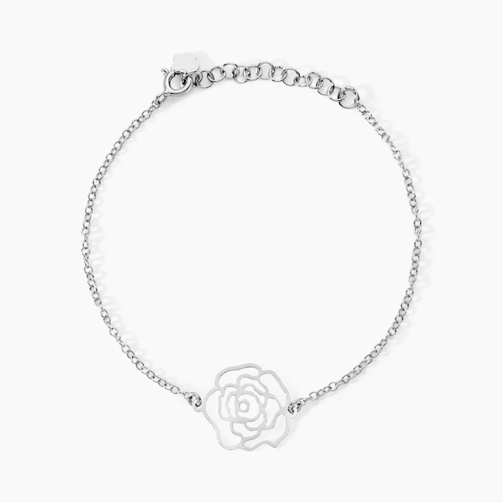 Bracelet Margotte Argent Blanc