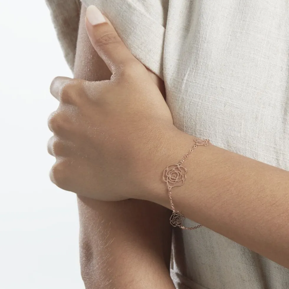 Bracelet Margotte Argent Rose