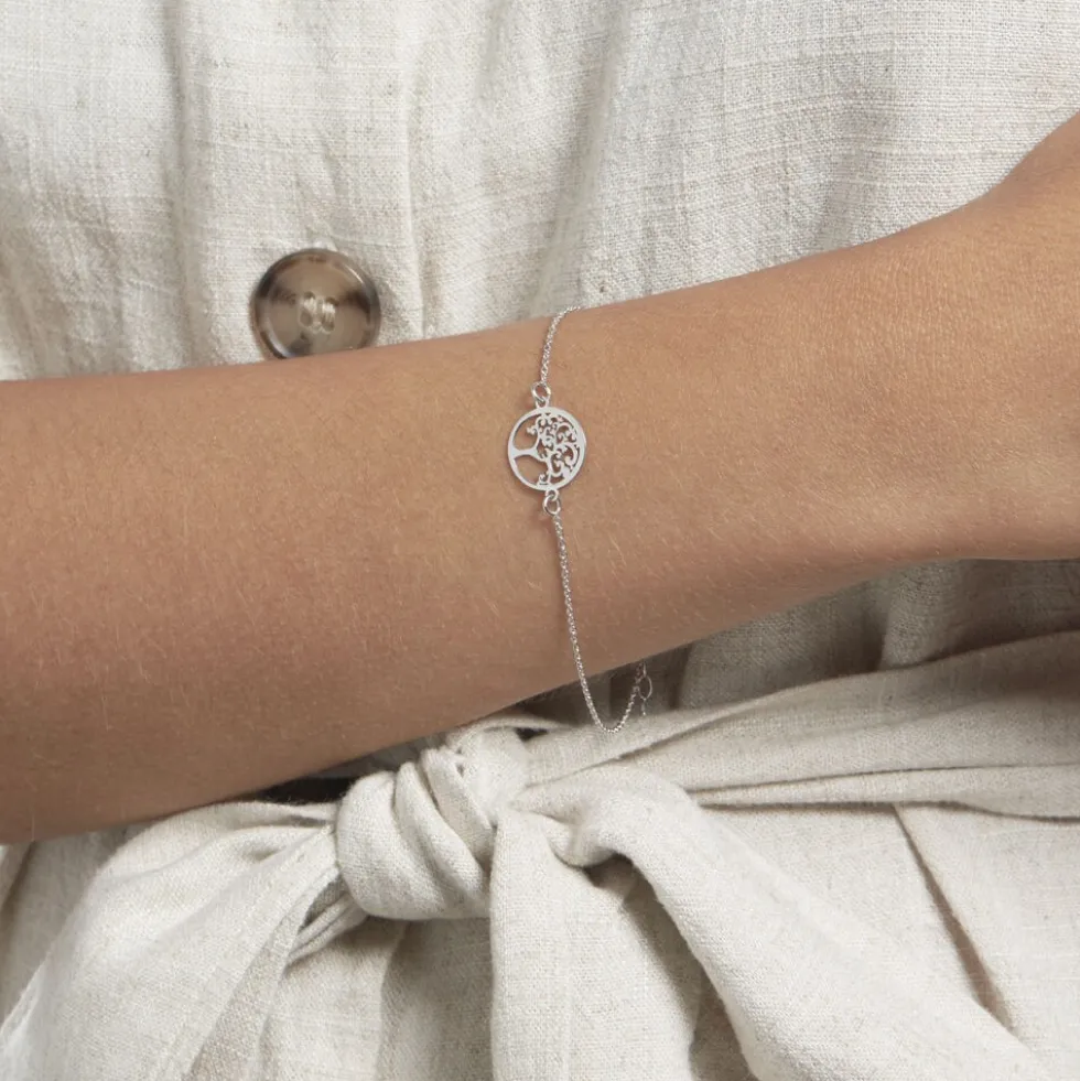 Bracelet Marijan Argent Blanc