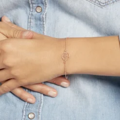 Bracelet Marijan Argent Rose