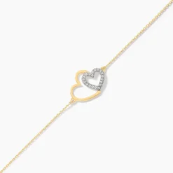 Bracelet Marineta Or Jaune Oxyde De Zirconium