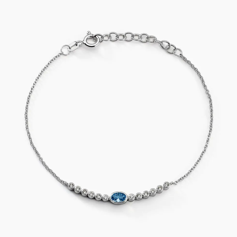 Bracelet Mayfair Argent Blanc Oxyde De Zirconium