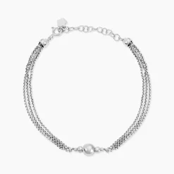 Bracelet Meili Argent Blanc