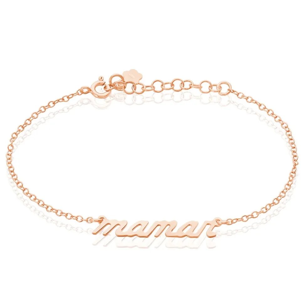 Bracelet Mendi Argent Rose