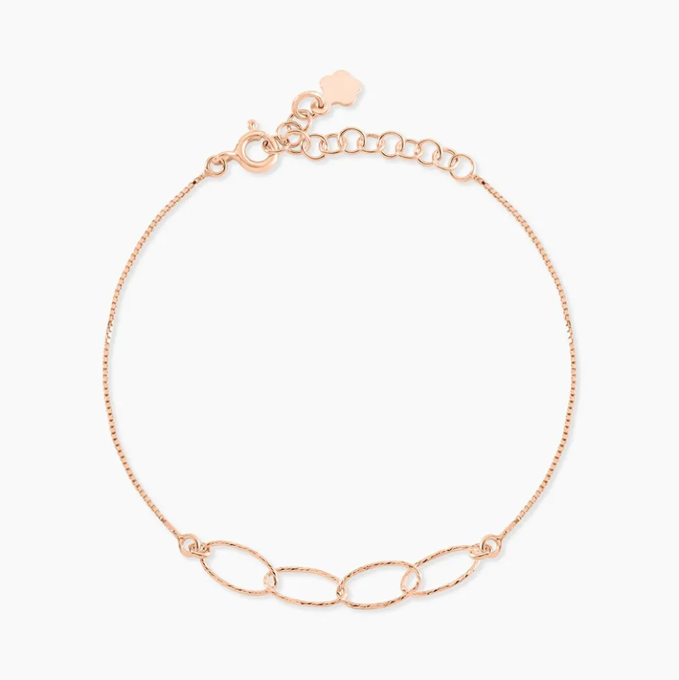 Bracelet Milla Argent Rose