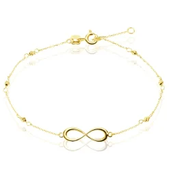 Bracelet Miny Infini Boules Diamante Or Jaune