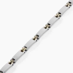 Bracelet Métal Acier Tricolore