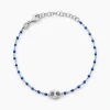 Bracelet Muguette Argent Blanc