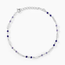 Bracelet Myliane Argent Blanc