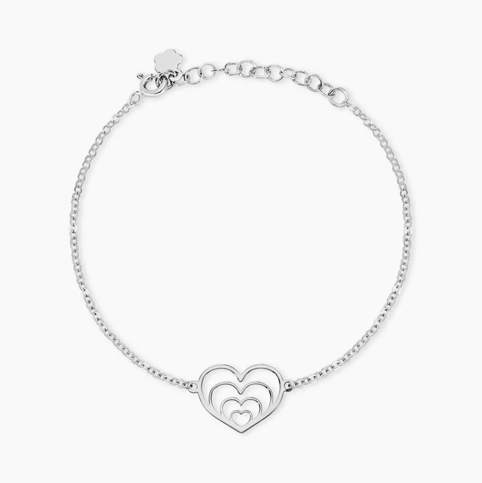 Bracelet Naleen Argent Blanc