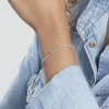 Bracelet Narimene Argent Blanc