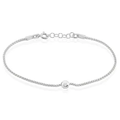 Bracelet Narimene Argent Blanc