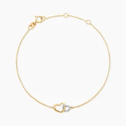Bracelet Natalona Or Jaune Diamant