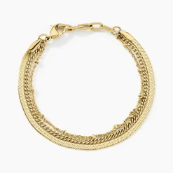 Bracelet Neva Acier Jaune