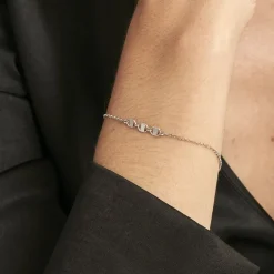 Bracelet Nissa Argent Blanc
