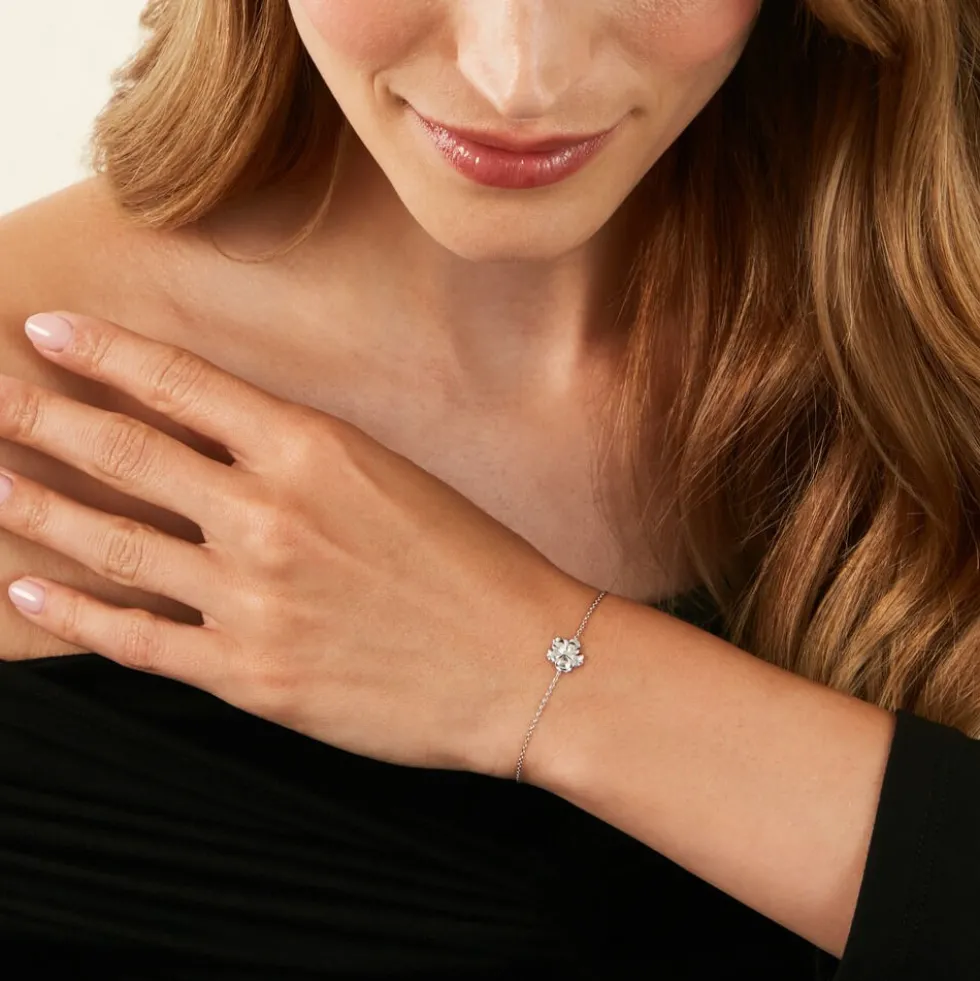 Bracelet Olyss Argent Blanc