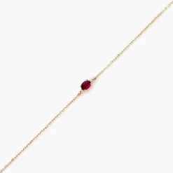 Bracelet Opeyemi Or Jaune Rubis Diamant