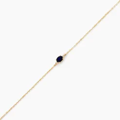 Bracelet Opeyemi Or Jaune Saphir Diamant