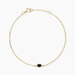 Bracelet Opeyemi Or Jaune Saphir Diamant