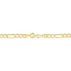 Bracelet Ophelio Maille Alternee 1/1 Or Jaune