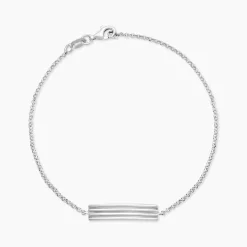 Bracelet Orace Argent Blanc