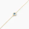 Bracelet Or Jaune Arenale Topaze