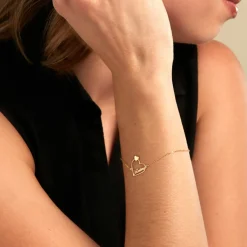Bracelet Or Jaune Aulna