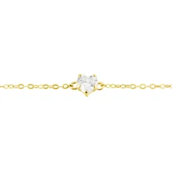 Bracelet Or Jaune Ava Oxyde De Zirconium