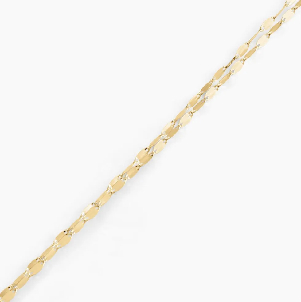 Bracelet Or Jaune Camelie