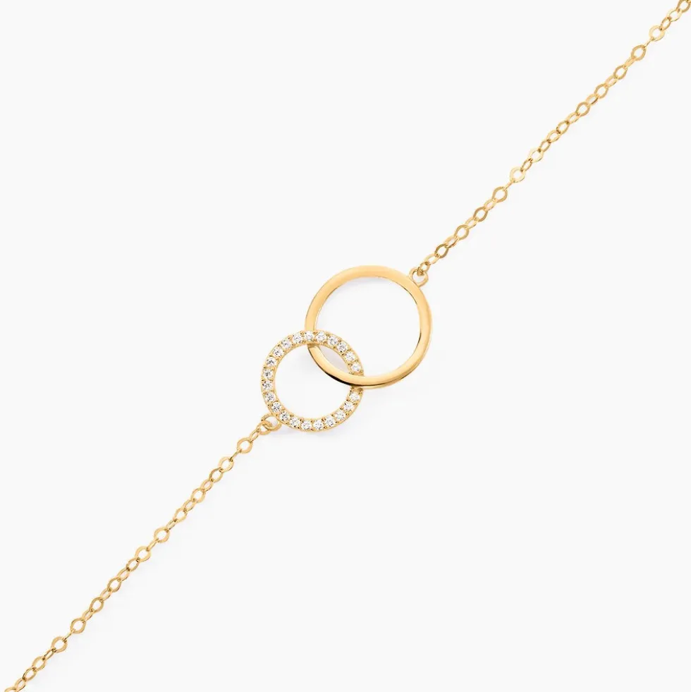 Bracelet Or Jaune Nesrine Oxydes
