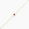 Bracelet Or Jaune Onora Rubis