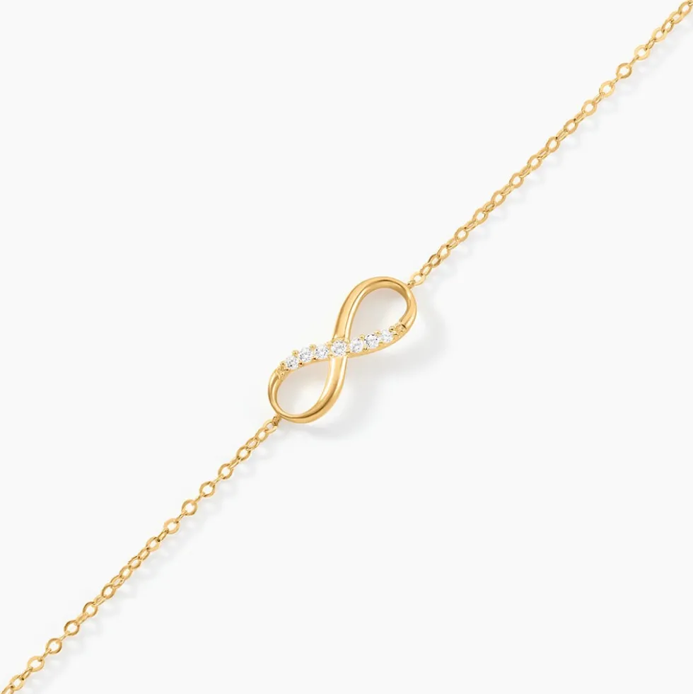 Bracelet Or Jaune Rosius Oxydes De Zirconium