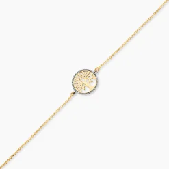 Bracelet Or Jaune Tussilage