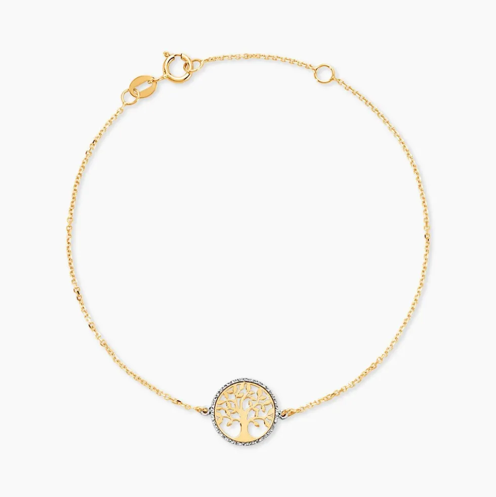 Bracelet Or Jaune Tussilage