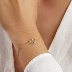 Bracelet Or Jaune Veridiane Oxyde