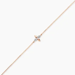 Bracelet Or Rose Ginila Diamants