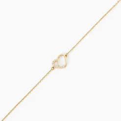 Bracelet Osamu Or Jaune Oxyde De Zirconium