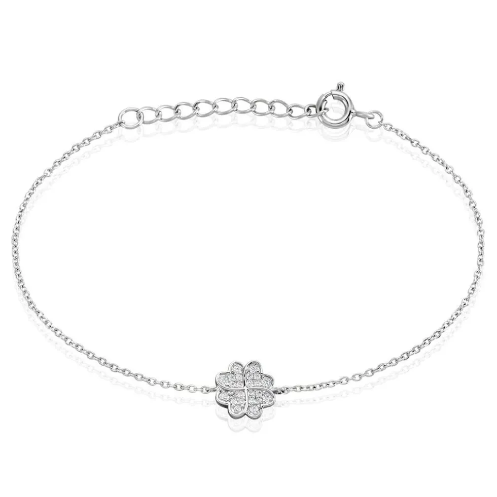 Bracelet Ottilie Argent Blanc Oxyde De Zirconium