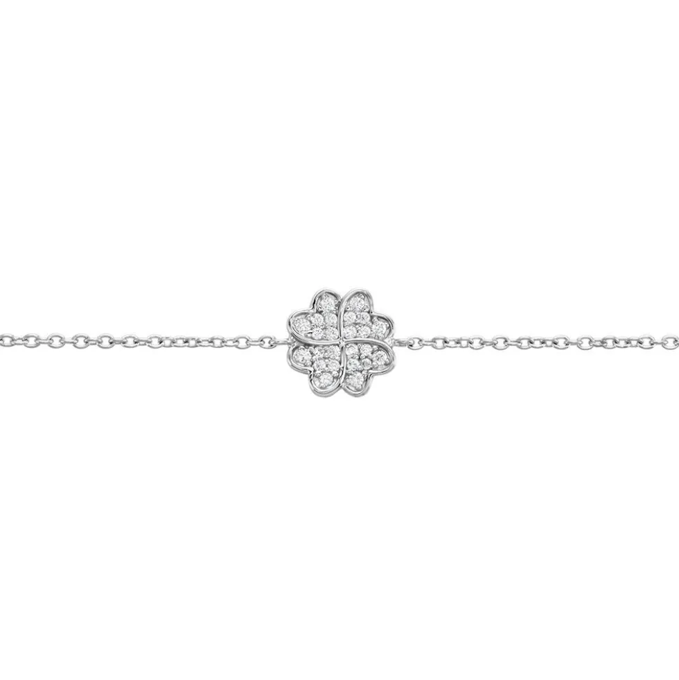 Bracelet Ottilie Argent Blanc Oxyde De Zirconium