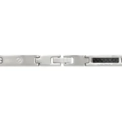 Bracelet Patrick Acier Blanc