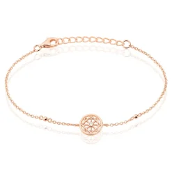 Bracelet Peinda Argent Rose Oxyde De Zirconium
