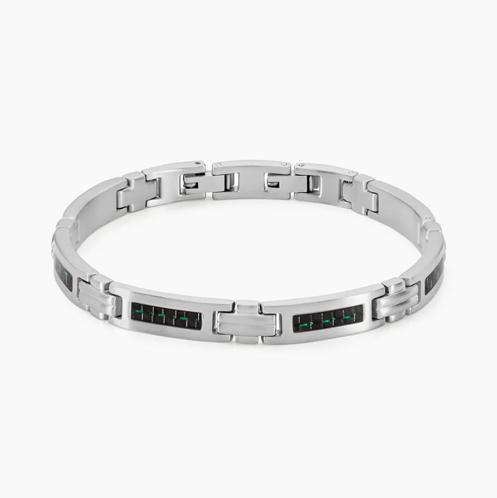 Bracelet Phebus Him Acier Argenté