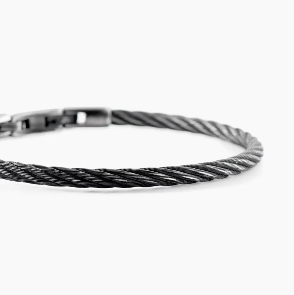 Bracelet Phebus Him Acier Noir