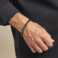 Bracelet Phebus Him Classique Acier Noir