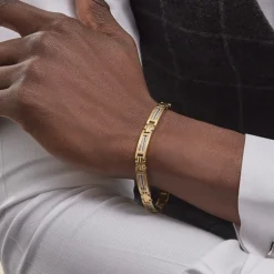 Bracelet Phebus Him Classique Acier Jaune