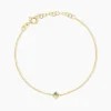 Bracelet Poem Argent Jaune Topaze