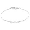 Bracelet Poenui Argent Blanc