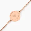 Bracelet Pome Argent Rose